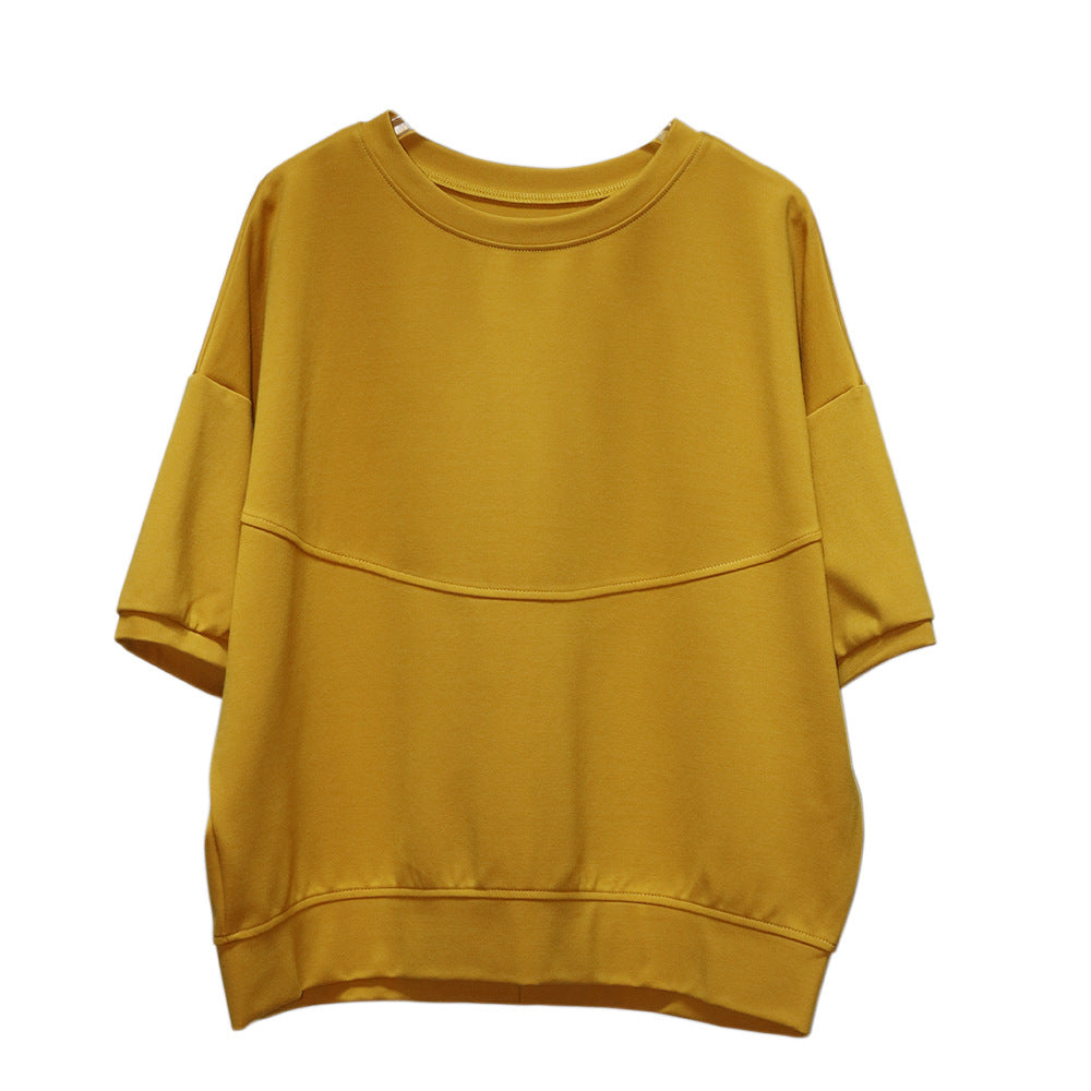 2025夏季新款/ 完美減齡實穿七分袖上衣