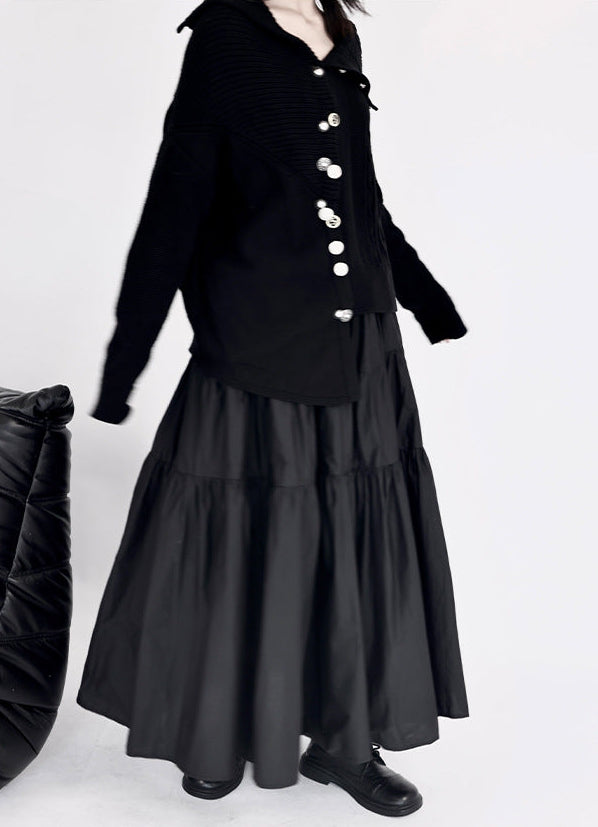 設計師款/不規則多釦毛衣外套