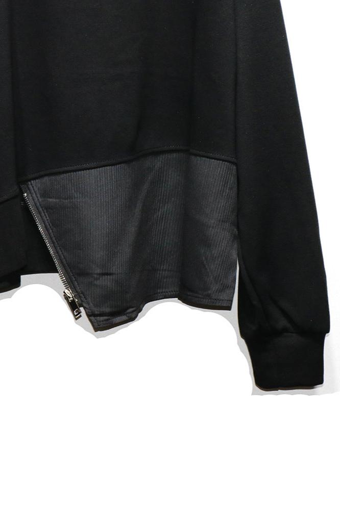 圓領不規則軟綿薄長袖(六色)