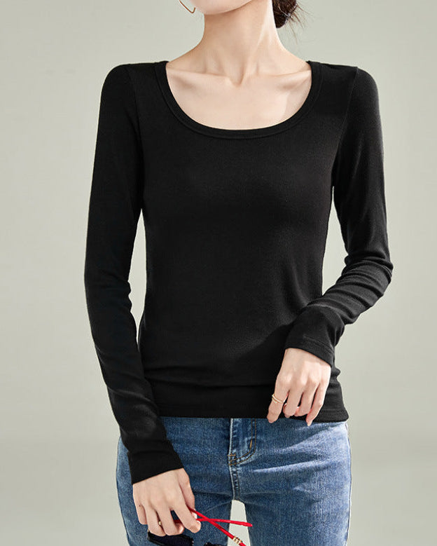 科技德絨_U領薄款73