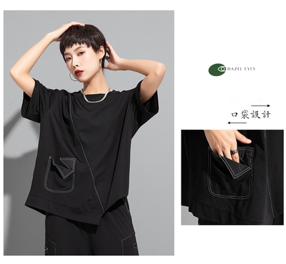 魅力新品/Chic設計風實穿Ｔ恤