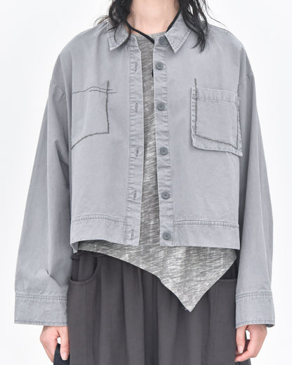 設計款解構口袋帥氣薄外套