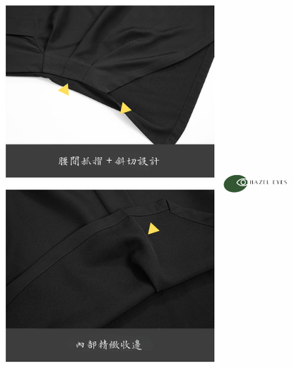 魅力新品/立體抓肩冰絲羅馬摺垂墜Ｔ恤