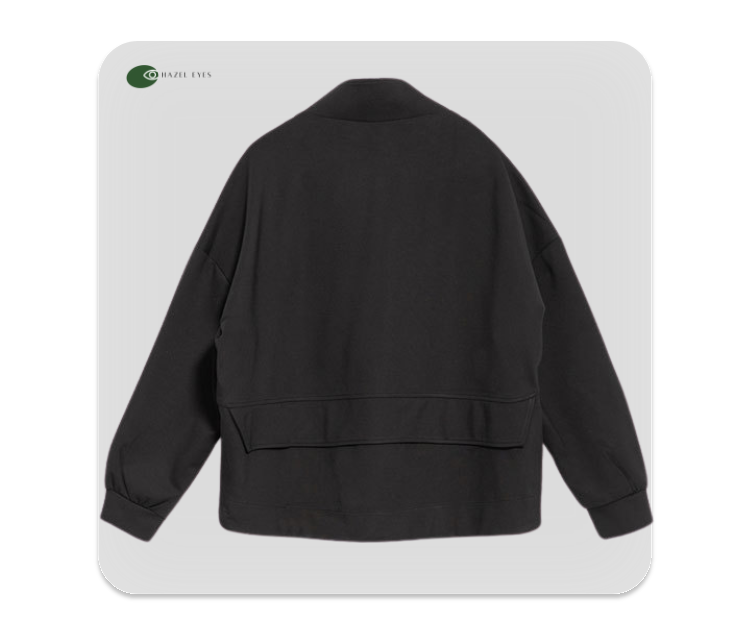 立領蝙蝠袖寬鬆時尚外套