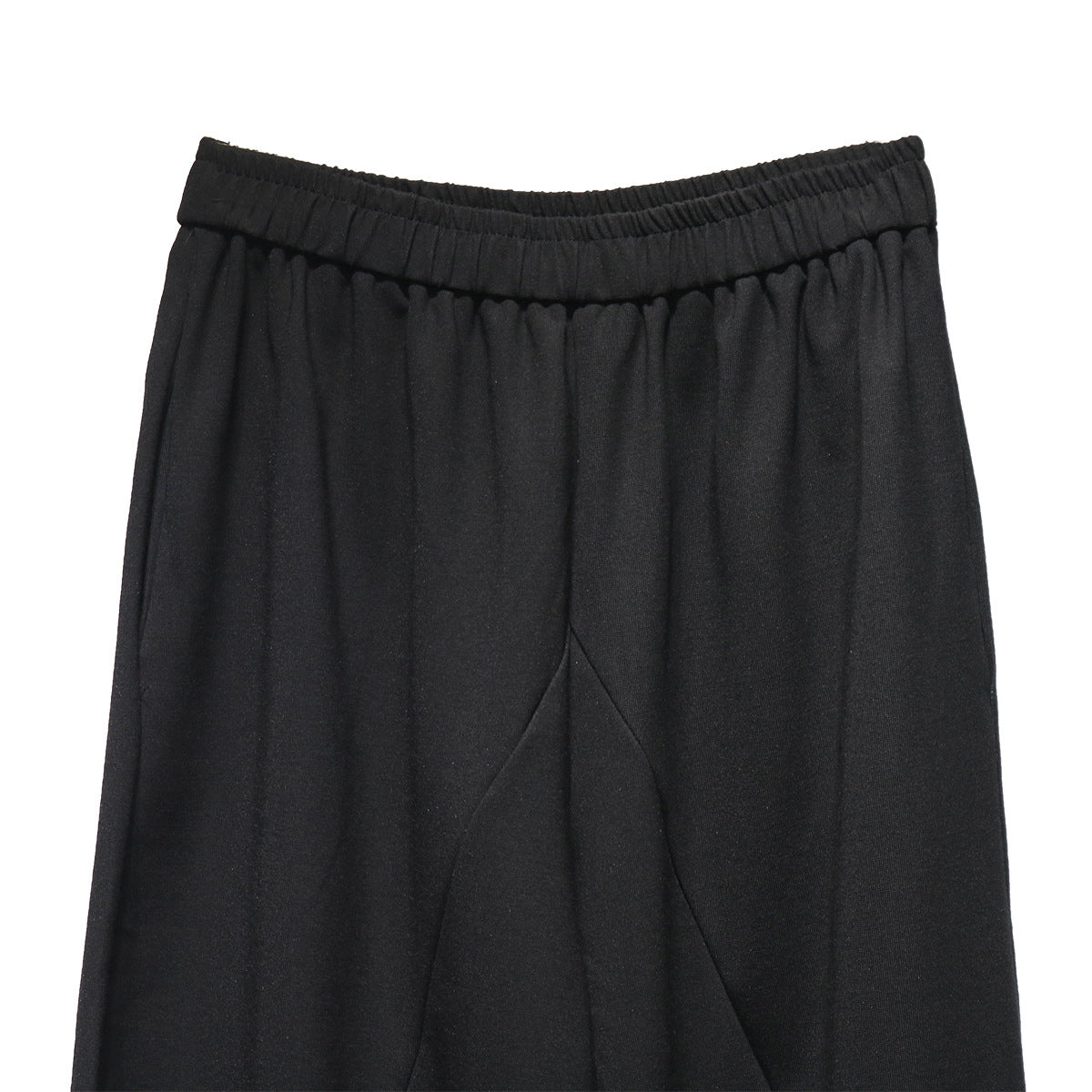 設計感寬直筒九分褲