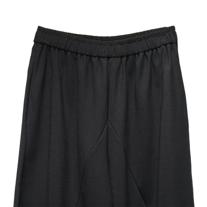 設計感寬直筒九分褲