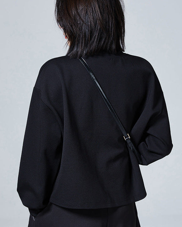 口袋設計個性簡約百搭上衣