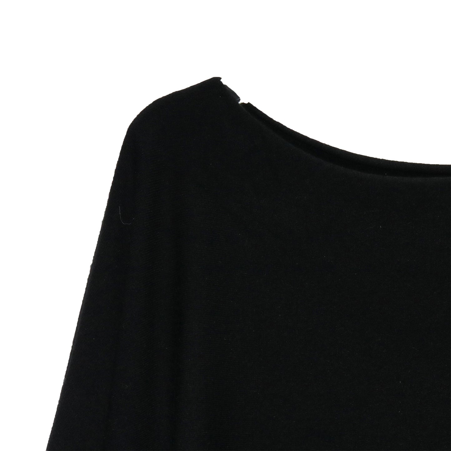 法式慵懶蝙蝠袖船型領大寬T恤