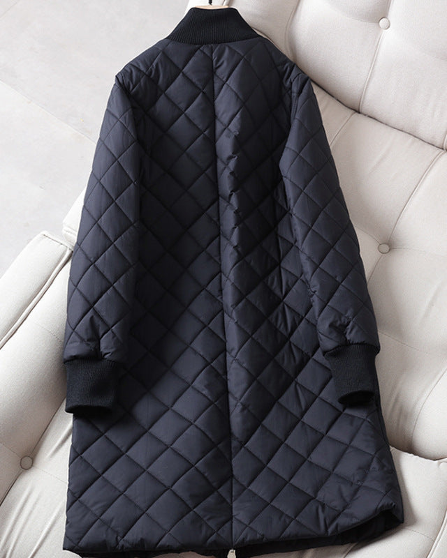 韓版加厚鋪棉大尺碼外套