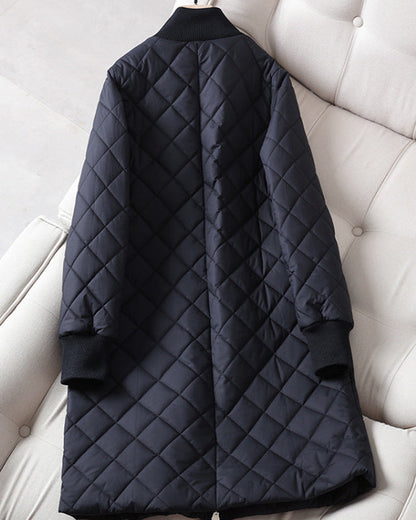 韓版加厚鋪棉大尺碼外套