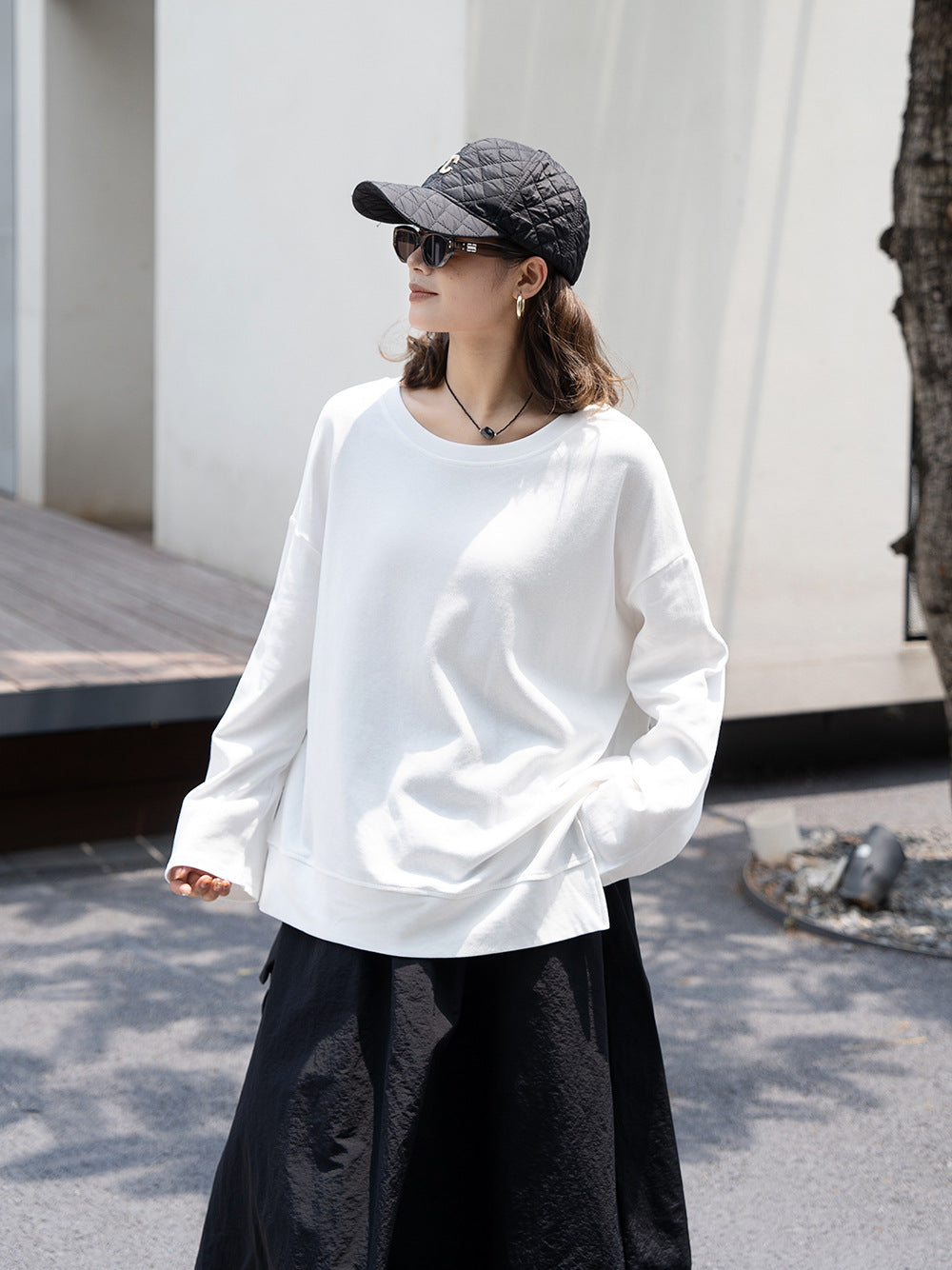 城市街頭風格大寬版Ｔ恤