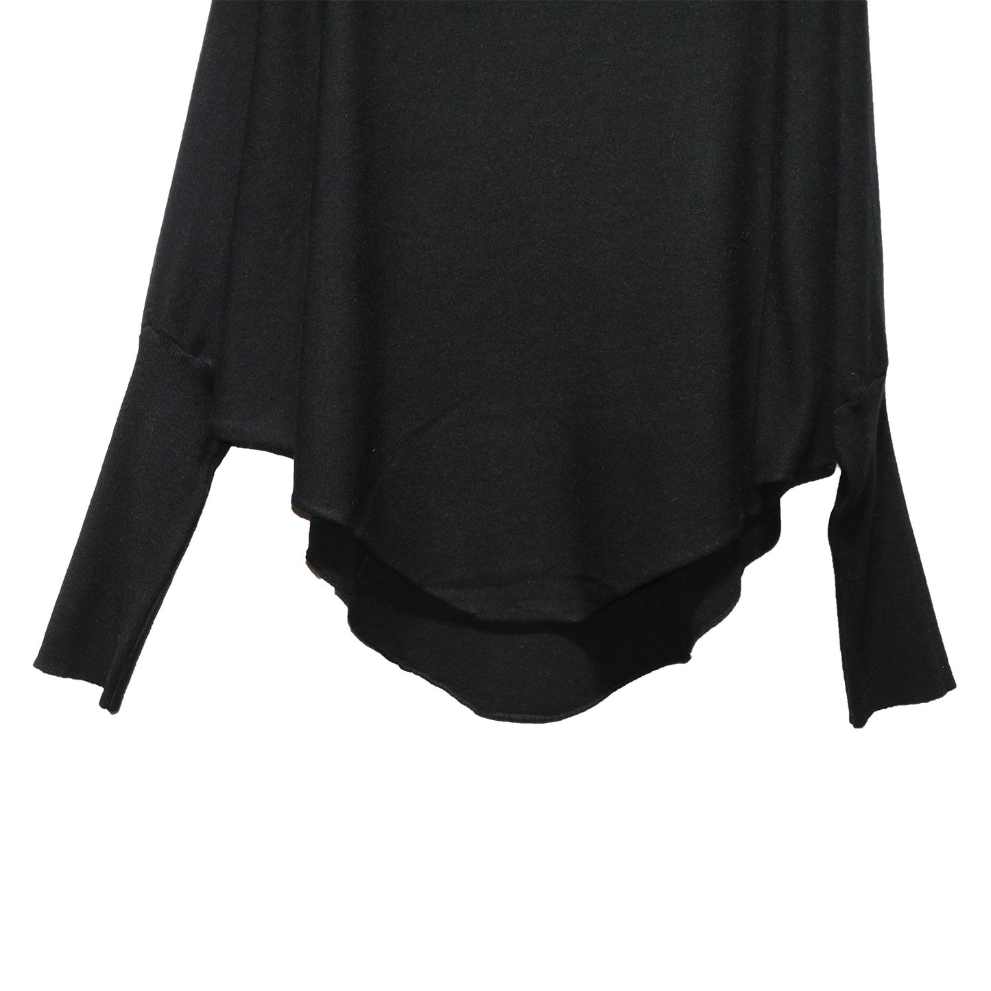 法式慵懶蝙蝠袖船型領大寬T恤