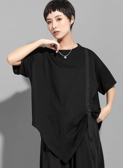 新品/設計款不規則織帶裝飾潮Ｔ/6008