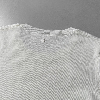 秋冬新款/圓領百搭包色薄毛衣-四色