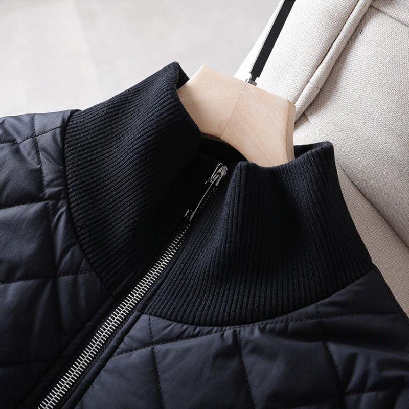 韓版加厚鋪棉大尺碼外套