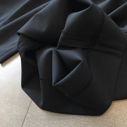 春季高腰繭型立裁別緻褲版長褲