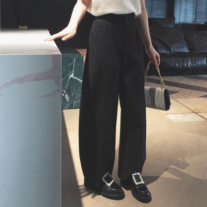 春季高腰繭型立裁別緻褲版長褲