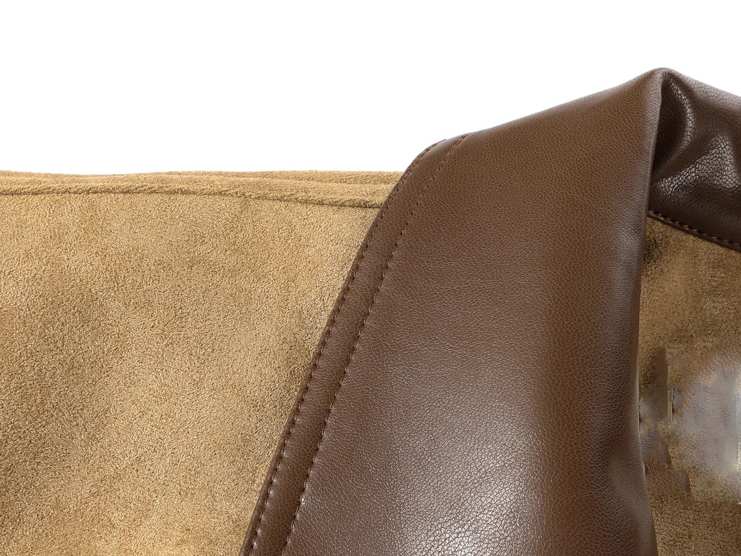 年輕感鹿皮絨英倫復古短夾克