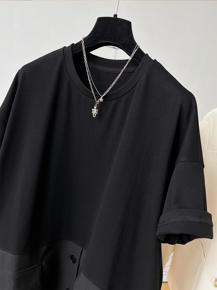 設計款｜西裝下擺設計款造型Ｔ恤