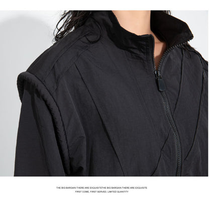 酷又甜包繩肩設計款短夾克