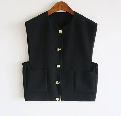 高質感Ｈ型短背心