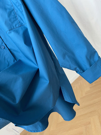 法式設計感風衣型造型襯衫