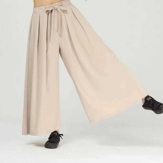 2026新款/打蝴蝶結直筒九分寬褲