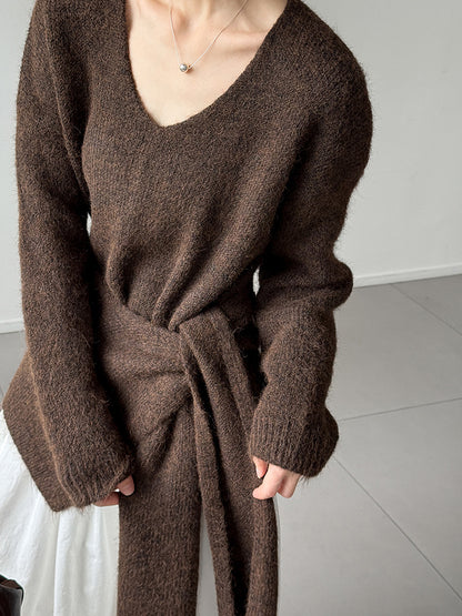 溫柔感！小姐姐毛衣＋海軍披肩（含羊毛8802）