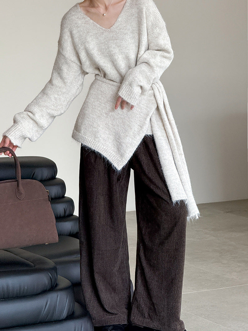 溫柔感！小姐姐毛衣＋海軍披肩（含羊毛8802）