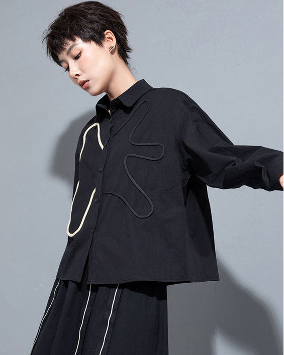 2026新款/立體普普風設計款造型襯衫