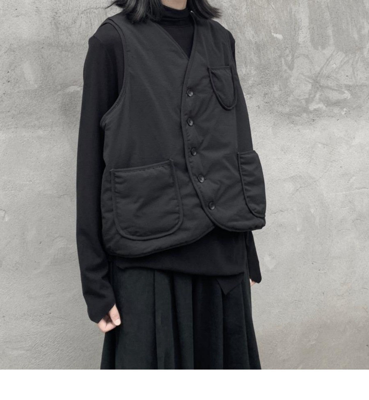 熱賣/百搭夾棉保暖造型背心