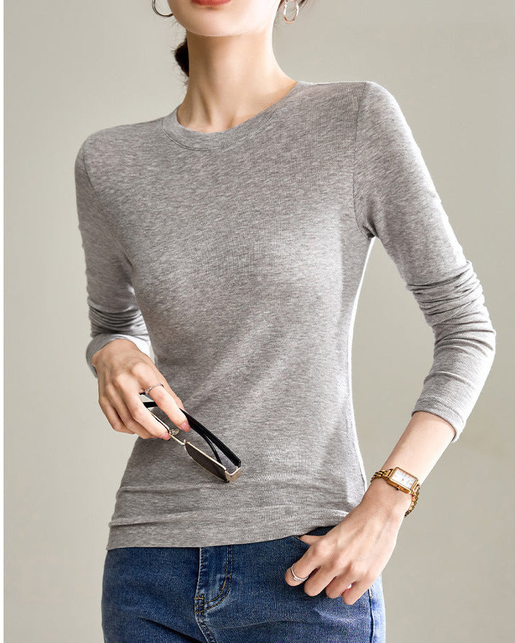 天絲羊毛＿小圓領68