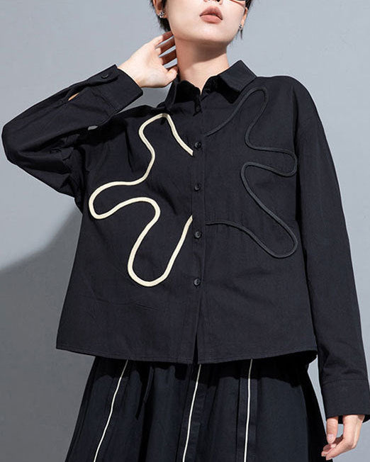 2026新款/立體普普風設計款造型襯衫