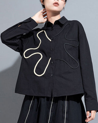 2026新款/立體普普風設計款造型襯衫