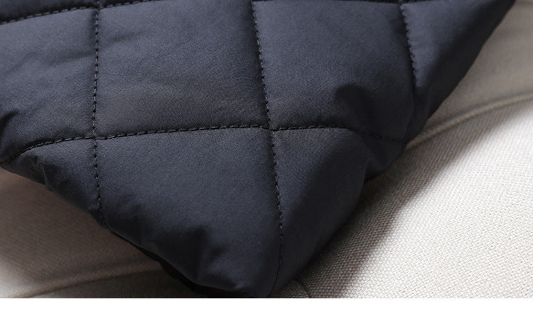 韓版加厚鋪棉大尺碼外套