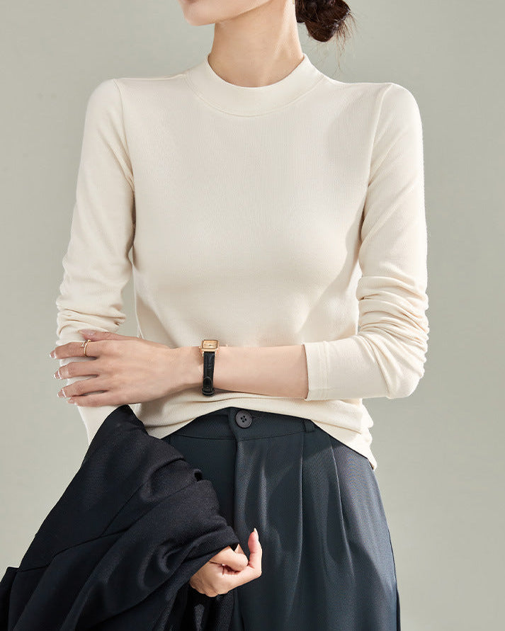 科技德絨＿小高領薄款72