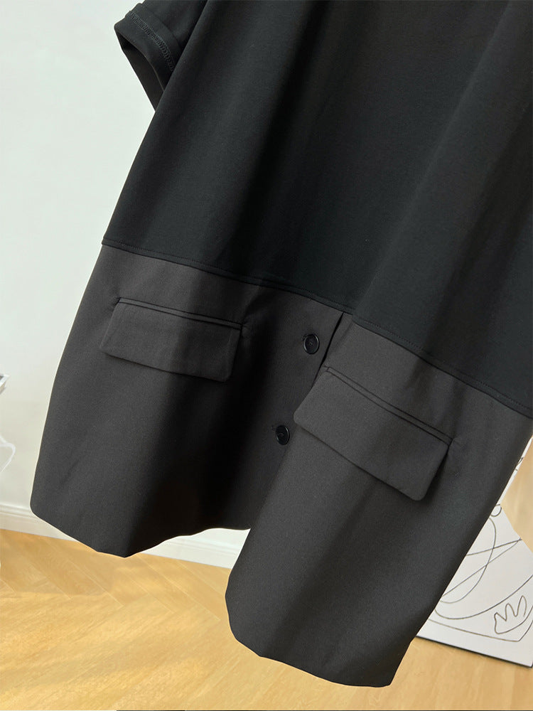 設計款｜西裝下擺設計款造型Ｔ恤