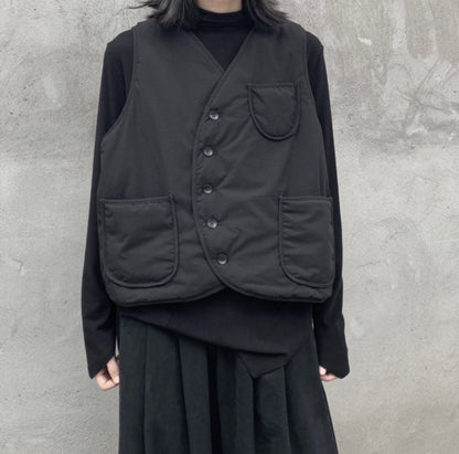 熱賣/百搭夾棉保暖造型背心