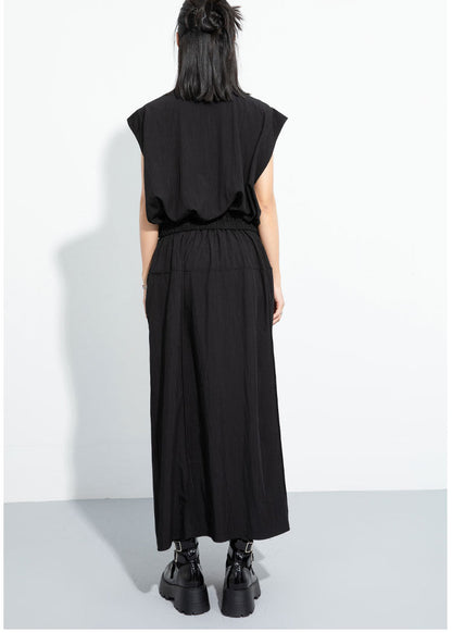 2026新款/個性設計款收腰無袖背心襯衫