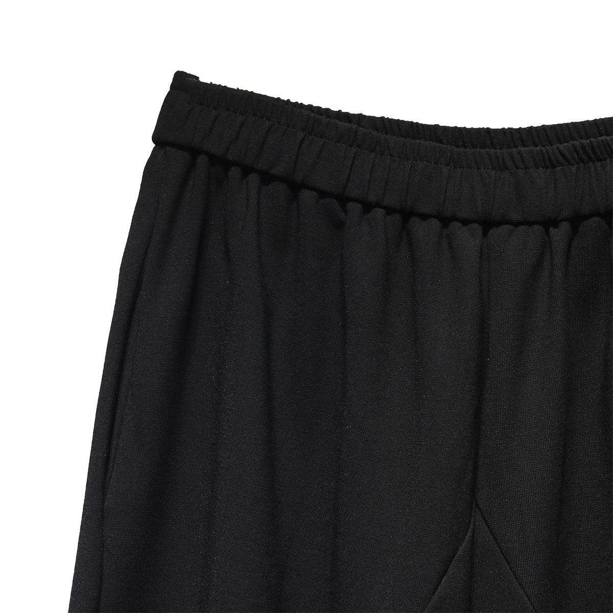 設計感寬直筒九分褲