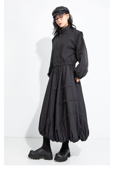 酷又甜包繩肩設計款短夾克