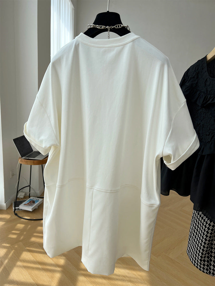 設計款｜西裝下擺設計款造型Ｔ恤