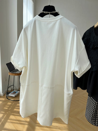 設計款｜西裝下擺設計款造型Ｔ恤